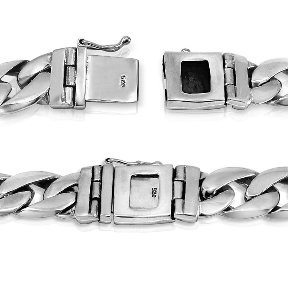 High Class ボックスクラスプとセーフティロック、925刻印