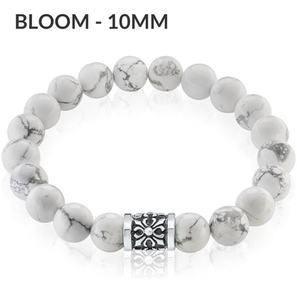 Bloom 10mm ハウライトブレスレット